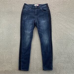 CAbi Jeans Tuxedo High Straight Style 3750 Women's Jeans  -  Size:   6